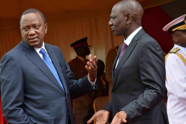 Kenya: Ibyo uvuga n'urugambo gusa". Perezida   Uhuru Kenyatta abwira Visi Perezida we".