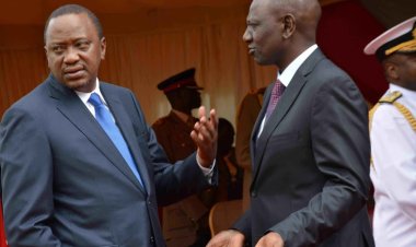 Kenya: Ibyo uvuga n'urugambo gusa". Perezida   Uhuru Kenyatta abwira Visi Perezida we".