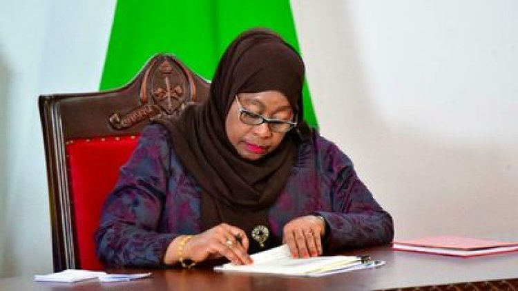 Tanzania : Perezida Samia yashyize ku gatebe  abakuru bintara icyenda