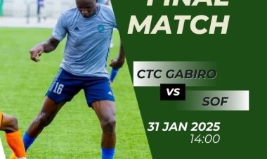 Jeshi la Ulinzi la Rwanda (RDF) linakualika kwenye fainali ya kusisimua ya soka kesho, 31 Januari 2025.