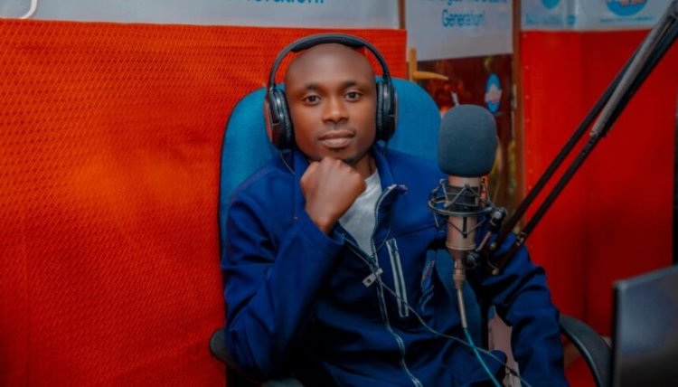 Nkindi Patrick yashyize hanze intego za Voice Fm