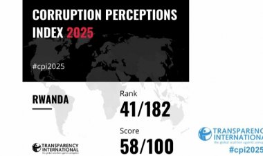 Muguhashya Ruswa u Rwanda rwaje ku mwanya wa 41 mu bihugu 181 ku isi