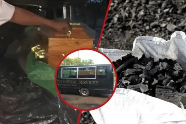 Bafashwe bavuga ko bagiye gushyingura nyamara bapakiye Amakara