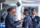 Rais Kagame amewatunuku cheo cha AIP maafisa wapya 436 wa Polisi ya Rwanda