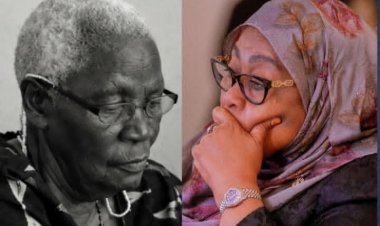 Samia  yihanganishije umuryango wa nyakwigendera John Pombe Magufuli.