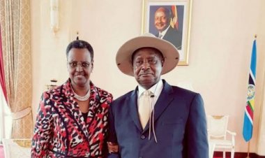 Museveni amemteua tena Mkewe kuwa Wazili