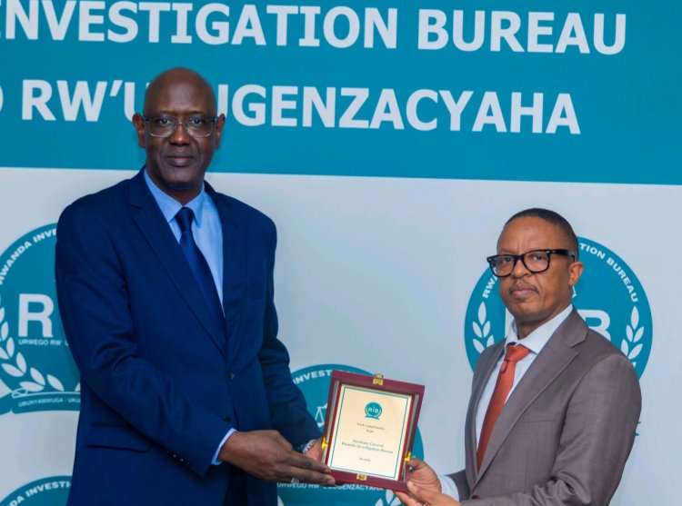 RIB yakiriye Umugenzuzi Mukuru w’Imari ya Leta muri Mali mu ruzinduko rw’akazi